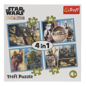 Trefl Mandalorian 4v1 puzzle 4v1 el. (34377)