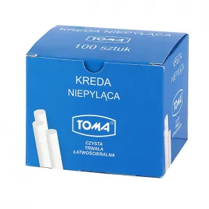 Toma křída barva: bílá 100 ks (OM-80200)