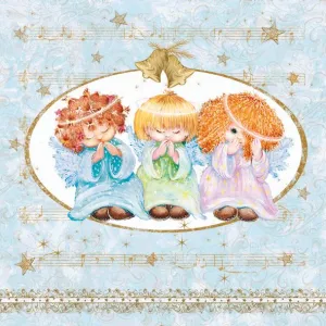 Ubrousky Pol-mak s hvězdičkou - mix 330 mm x 330 mm (Sd GW)