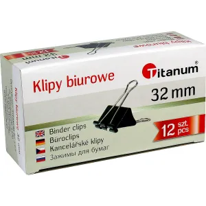 Titanová spona černá 32 mm (BC32)