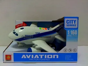 Bigtoys světelné/zvukové letadlo 19 cm (BSAM2326)