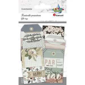 Titanum Craft-Fun Series dárkové visačky s obálkami (DIY-19307)
