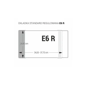 Kryt Biurfol E6R 245mm x 340-377mm (OZK-47)