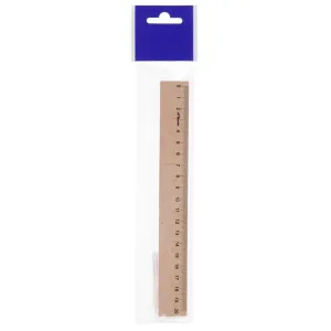 Dřevěné pravítko Leniar 20cm (30061)