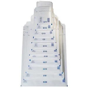 Vzduchová obálka AirPro 11/A - bílá 95 mm x 160 mm (4111)