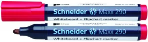 Popisovač Schneider Maxx 290, červený, kulatý hrot 2,0-3,0 mm (SR129002)