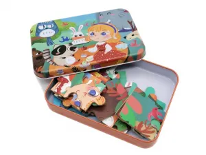 One Dollar Puzzle v kovové krabičce 22 el. (357877)