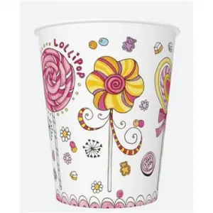 Jednorázový kelímek Pol-mak daisy 250ml (01)