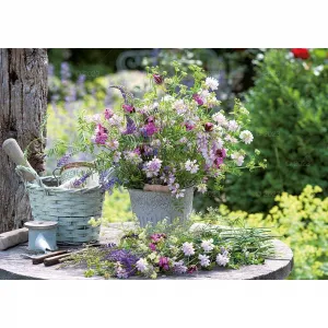 Nástěnný kalendář Lucrum Family Flower 2023 280 mm x 200 mm (WL02)