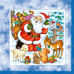 Ubrousky Pol-mak s hvězdičkou - mix 330 mm x 330 mm (Sd GW)