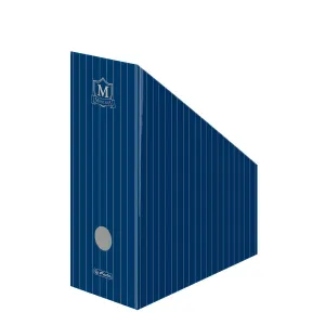 Vertikální box na dokumenty Herlitz Montana A4 - modrý (10085074)