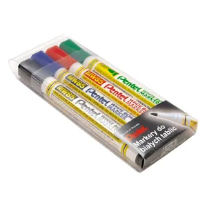Popisovač Pentel na suché stírání, mix 1,9 mm kulatý hrot