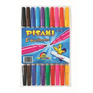 Oboustranný popisovač Kamet 10 barev (K-3444)