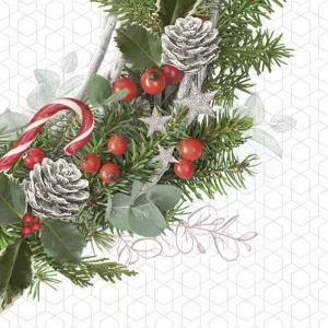 Ubrousky Pol-mak s hvězdičkou - mix 330 mm x 330 mm (Sd GW)