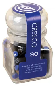 Krátké náplně Cresco 30 ks modré (080054)