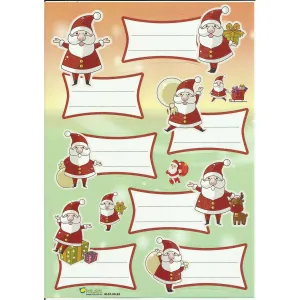 Nálepka (samolepka) Vánoce (D)