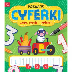 Aksjomat vzdělávací brožura Rozpoznávám čísla. Počítám, kreslím a lepím (2695)