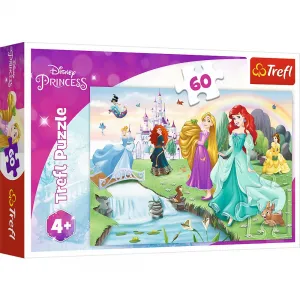 Puzzle Trefl Princezny Seznamte se s princeznami 60 el. (17361)