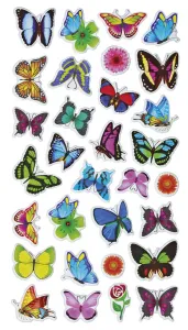 Titanum Craft-Fun Series Convex Butterflies samolepka (JN-U039)