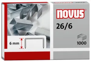 Staples 26/6 Novus 1000 ks (26/6)