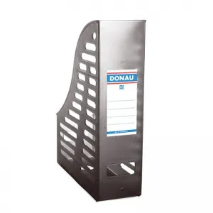 Vertikální box na dokumenty Donau A4 - kouřový 85 mm x 245 mm x 315 mm (7464001-02)