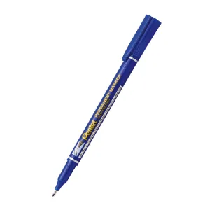 Permanentní popisovač Pentel, modrý, kulatý hrot 0,6-1,0 mm (NF450)