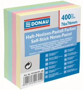 Donau samolepicí bločky mix 400k 76mm x 76mm (7573001)