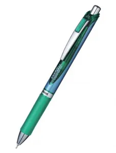Tenké inkoustové pero Pentel ENERGEL, zelené 0,5 mm 1 barva (zelené)