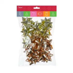 Samolepicí mašle Arpex 16ks zlatá 70mm (BN5212ZLO)