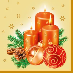 Ubrousky Pol-mak s hvězdičkou - mix 330 mm x 330 mm (Sd GW)