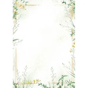Dekorační papír (vizitka) Galeria Papieru meadow A4 100g