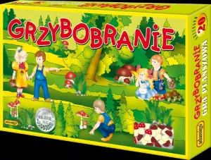 Stolní hra Adamigo GRZYBOBRANIE grzybobranie (5902410004393)