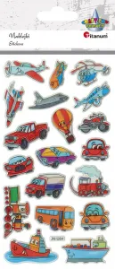 Titanum Craft-Fun Series vozidla vypouklé samolepky (JN-U064)
