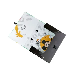 Beniamin Mickey Mouse A4, široký hřbet, barva: bílá (610271)
