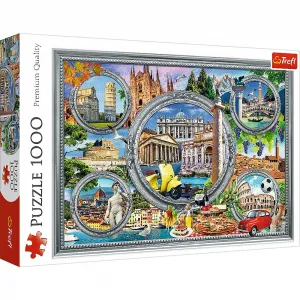 Puzzle Trefl Italské prázdniny 1000 el. (10585)