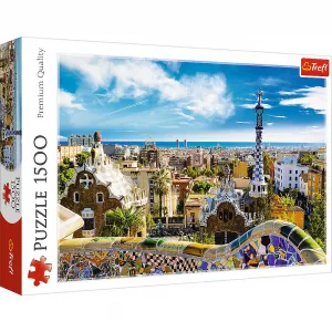 Trefl puzzle park guell barcelona 1500 el. (26147)