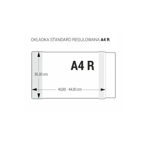 Obal Biurfol A4R A4 303 mm x 408-440 mm (OZB-46)