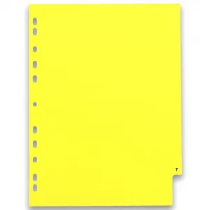 Elba abecední záložky a-z A4 barevné 20 ks.