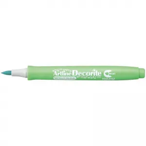 Artline specializovaný popisovač metallic decorite, zelený štětcový hrot (AR-035 4 8)