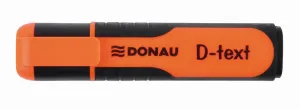 Zvýrazňovač Donau D-Text, oranžový 1,0-5,0 mm (7358001EN-12)
