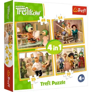Puzzle Trefl 4v1 el. (34318)