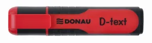 Zvýrazňovač Donau D-Text červený (7358001EN-04)