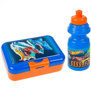 Starpak Hot Wheels láhev + sáček na snídani (447906)