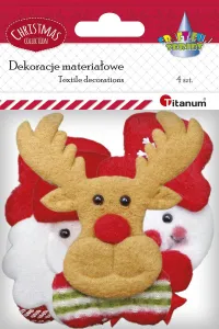 Látkový ornament řady Titanum Craft-Fun (5903714533718)