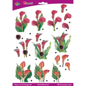 Titanum Craft-Fun Series dekupážní doplňky 3D dekorační papír (22007)
