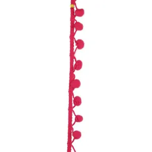 Šňůra řady Titanum Craft-Fun s bambulkami 1,5 m (PJ469)