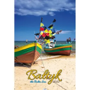 Pruhovaný nástěnný kalendář Avanti 320 mm x 470 mm (5901769621015)