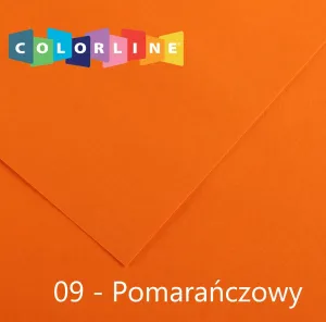 Canson Colorline 09 oranžová 150g 10k 500 mm x 650 mm (31074S054)