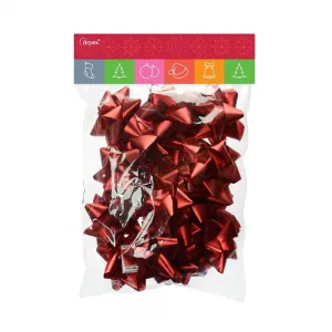 Samolepicí mašle Arpex 16ks červená 70mm (BN5205CZE)