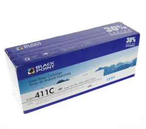 Alternativní toner Black Point HP CE411A - azurová (LCBPH411C)